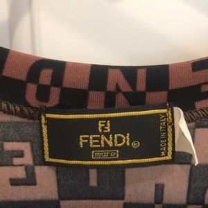 Fendi Dresses - Fendi logo tank dress Fendi Dresses - Fendi logo tank dress